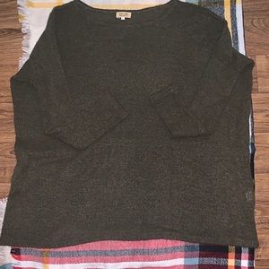 Dark Green Lightweight Sweater